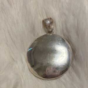 Silpada Sterling Silver Round Pendant - Silver